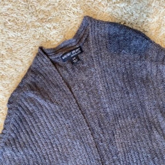 Barefoot Dreams Cozychic Lite Ribbed Shrug Cardi Pacific Blue Size S/M - Picture 4 of 12